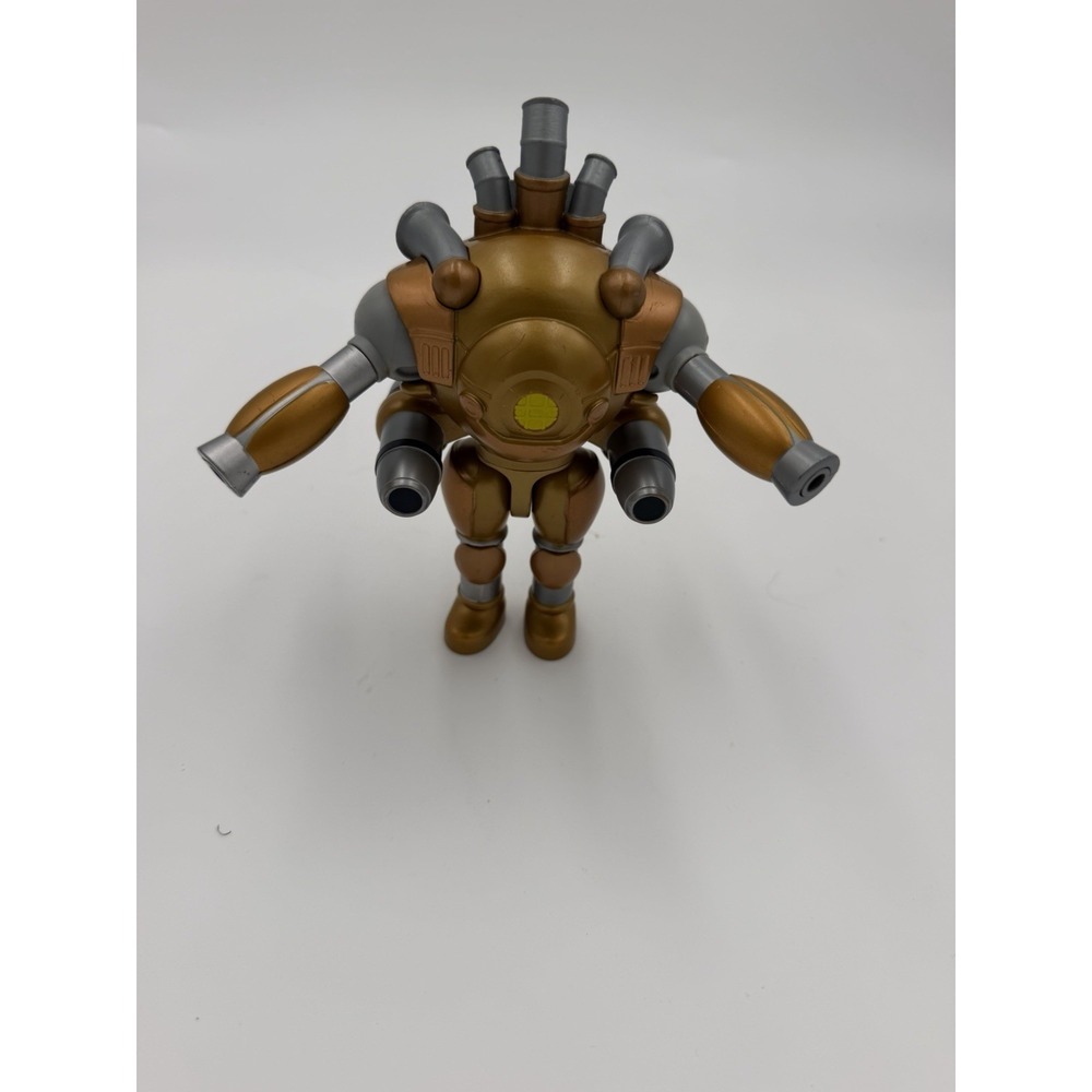 Roblox 15th Anniversary Gold Mr. Robot Action Figure Jazwares 2021 Loose